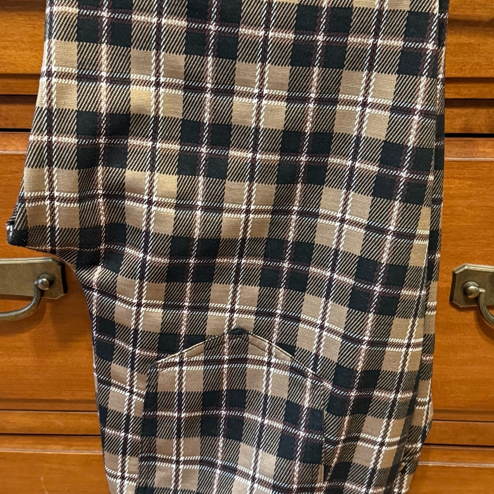 Chic Plaid Women's Leggings - Picture 1 of 1